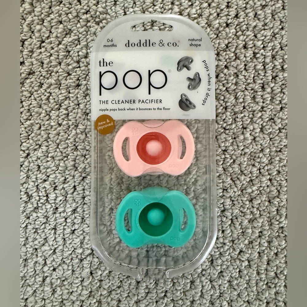 Doddle & Co “The Pop” Pacifier 2 pack